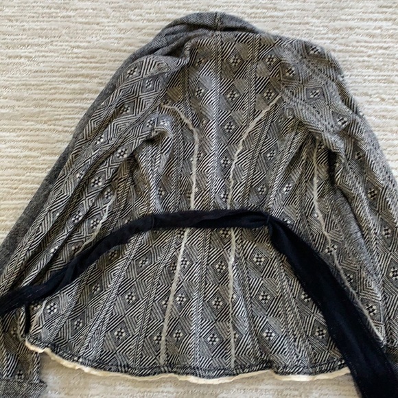 Anthropologie Sparrow tie waist cardigan blazer - Picture 7 of 10